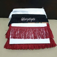 CODE O73Z Fine Comb Tassel Lace 7 cm Wide 15 Yards Long