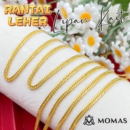 Rantai Leher Lipan Kait Emas 916 Lipan Kait Rantai Leher Emas 916 Tulen Rantai Emas Bajet