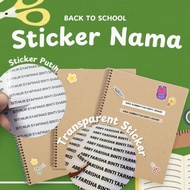 STIKER TRANSPARENT size A4(full page)