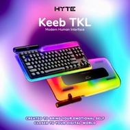 HYTE Keeb TKL Tenkeyless Customizable Wired RGB Mechanical Keyboard