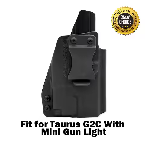 Mini Gun Light Series with Kydex IWB Holster Fits G2c G2 G2s Pistol Holster Inner Belt Hidden Right 
