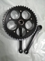 จานโซ่จักรยานขนาด 44 ฟัน แบบ ตีสลัก มีบังจาน