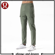 Lululemon new yoga sports men's pants breathable pocket running training fitness straight casual pants 2927