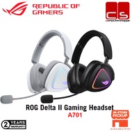 ASUS A701 ROG Delta II Wireless Gaming Headset SpeedNova 2.4GHz Low Latency 110Hr Battery DualFlow A