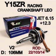 NEW LEO Y15ZR RACING CRANKSHAFT JET 4.65 JET 6.15 CRANKSHAFT Y15 LEO