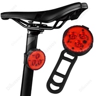 LED Bike Lamp Lights USB Rechargeable Waterproof Bicycle Warning Tail Light