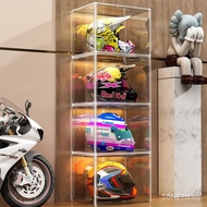 Helmet Storage Cabinet Motorcycle Hat Household Hand Cabinet Helmet Display Box Motorcycle Equipment Holder Storage Box