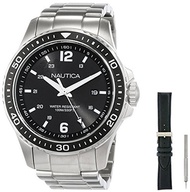 ▶$1 Shop Coupon◀  Nautica Men s Analogue Quartz Watch with Stainless Steel Strap NAPFRB014