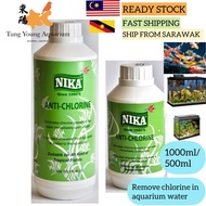 Nika Anti-Chlorine Solution Remove Chlorine Aquarium Pet Fish Eliminate Chlorine From Tap Water