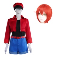 Cells at Work Cosplay Costumes Red Blood Cell Sekkekkyuu  Wig Uniform Halloween