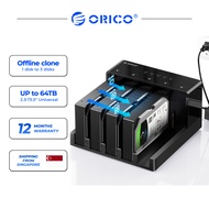 ORICO Cloning Hard Drive Case 5 bay SATA to USB 3.0 HDD Docking Station with Offline Clone Function for 2.5/3.5 inch HDD/SSD (6558)