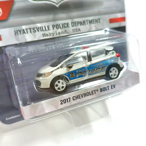 Static Die Casting 1:64 Scale Simulation 2017 Chevy Bolt Ev Alloy Collection Memorial Automobile Mod
