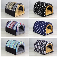 ☼◆✥Dog House Cat House Dog House Dog House Villa Pet Products Four Seasons Waterproof Winter House Warm Removable and Wa