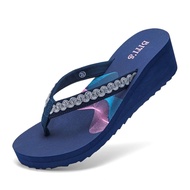 [Hoàn Xu] DÉP KẸP XỐP NỮ BITIS XỎ NGÓN ĐẾ CAO 5CM BXW020200 (ĐEN + ĐỎ + XANH NHỚT) - BITIS