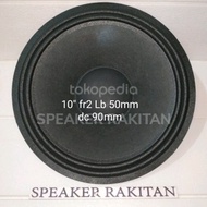 [ IN ] Daun speaker 10 inch Lubang 2 inch + Duscup