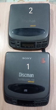 2部壞SONY/索尼 Discman D-202 CD机