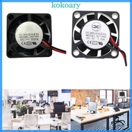KOK Mini 25mm Fan DC5V 12V 24V Hydraulic Bearing Brushless 2507 Heat sink Cooler