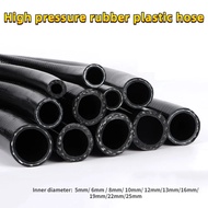 ☪1 Meter Black High-pressure Water Pipe PVC Rubber Vacuum Tubing Air Water Pipe Heat Resistant I ❤☂