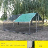 Chicken shed chicken cage chicken house chicken farming extra large poultry farming rainproof peacoc