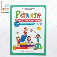 Sách - Combo Toán Tư Duy Pomath Cho Trẻ 10 - 11 Tuổi (Lớp 5)