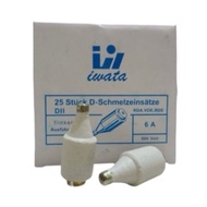 IWATA 6A 6 Ampere Ceramic Electric Fuse Stone Fuse