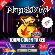 MaplestorySea Mesos 100M Taxed Covered Aquila Cassiopeia Maplestory