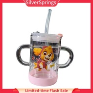 SilverSprings Paw Patrol Kids Water Bottle Baby Bottle Learning Cup Baby Cup Straw Cup Children's Milk Cup With Scale thermal glass mi