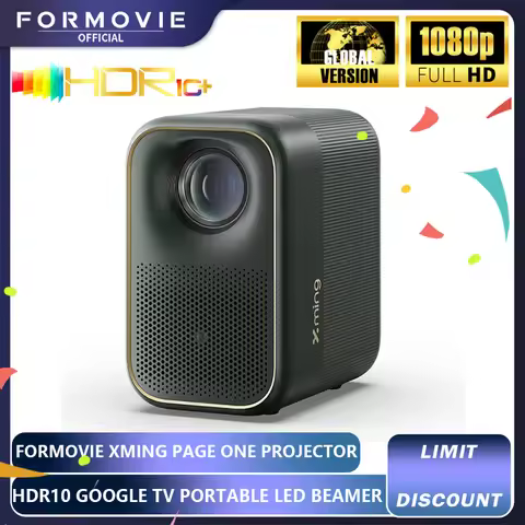 Formovie Xming Page One Projector World's First Google TV LCD Beamer Mini Portable Home Fengmi Theat