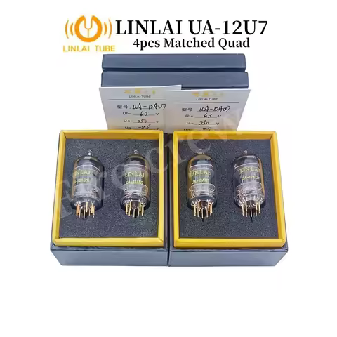 Fire Crew LINLAI UA 12AX7B 12AU7 12AX7 ECC83 ECC82 Vacuum Tube B759 7025 B749 For HIFI Audio Valve T