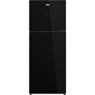 Global House BEKO ตู้เย็น 2 ประตู 13.2 คิว รุ่น RDNT401E40VZHFSGB สี Glass Black รับประกันของเเท้