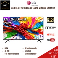 LG QNED92 65” / 75” /85" 4K UHD Smart TV AI TV | Mini LED |  65QNED92ASA 75QNED92ASA 86QNED92ASA