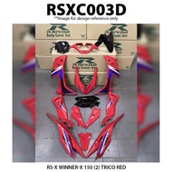HONDA RSX RS-X RS150X WINNER X WINNER-X 150 (2) Cover Set (Sticker Tanam) Rapido New Accessory Akses
