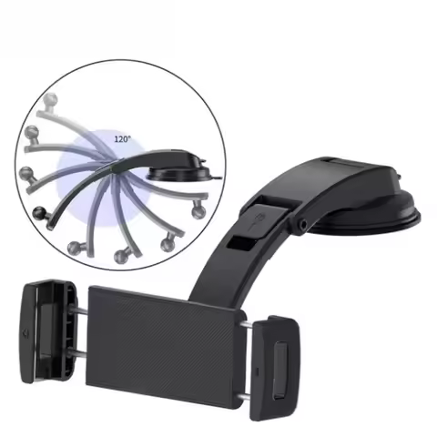 Adjustable Suction Cup Tablet Car Holder Mobile Bracket Stand for Samsung Galaxy Z Fold 4 3 2 Phone 