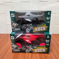 Mainan Anak Mobil Remote Control RC Rock Crawler Shark Monster Hiu