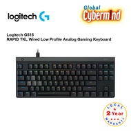 (Newly Launched) Logitech G515 RAPID TKL Wired Low Profile Analog Gaming Keyboard - 2 years Limited 