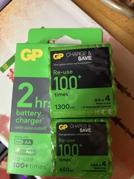 GP 充電器及充電電池套裝
