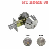 Single Deadbolt Door Lock / Home Security Lockset Thumbturn and key / Tombol bilik