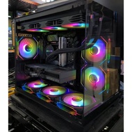 COMBO PC BLACK BUILD HIGH END A INTEL CORE I5-14600KF/ PC ANSURAN MUDAH