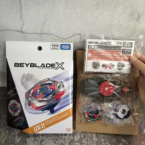 GENUINE BEYBLADEX UX-11 Impact Drake 9-60LR New with original packaging set