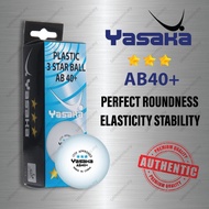 Yasaka AB40+ 3-Star Table Tennis Ball Bola Ping Pong ITTF Approved
