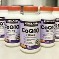 แท้100%🔥Exp.10/2026🔥Kirkland CoQ10 300 mg 100 softgels