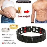 BEAUTYSTARTING Fashion Health Energy Bracelet Men Women Mental Bio Magnetic Anti-fatigue Anti-radiat