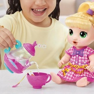 LIMITED BABY ALIVE BUBBLY TEA PARTY LALA GOOGOO DOLL WITH TEAPOT ACCESSORIES, BLONDE HAIR, 11