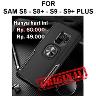 BestDealShop LEATHER IRING case Samsung S8 - Samsung S8 Plus - Samsung S9 - Samsung S9 Plus softcase