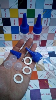 Botol Refill Tinta / e - Liquid Vapor / Vape 100 ml Plastik Bening