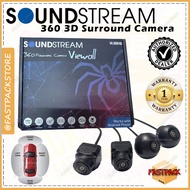 [CAMERA ONLY] SOUNDSTREAM 360° Car Camera 3D P&P Seamless Surround View Reverse Camera AHD DVR Recor