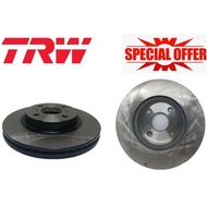 (TRW) Disc Brake Rotor Front for DF4806 Perodua Alza New 2013~ Toyota Vios ncp93 /ncp150