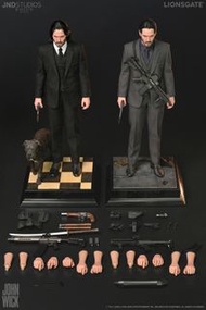 KJW-005A JND Studio 1/6 John Wick I 單人版  ＆ KJW-005C 1/6 John Wick IVI 雙人裝