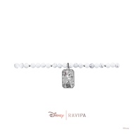 Ravipa | Once Upon the Strength and White Howlite Bracelet - สร้อยข้อมือ