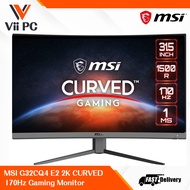 MSI Optix G32CQ4 E2 Gaming Monitor (31.5" VA" 2560 x 1440 WQHD 170 Hz / AMD FreeSync / 1ms)(3Y)